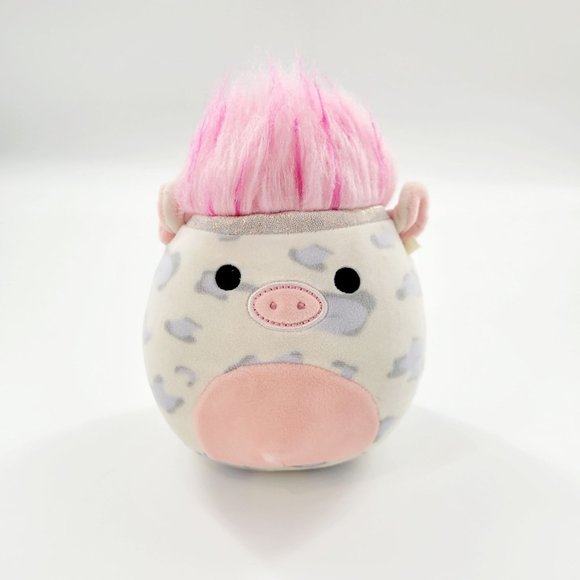 Squishmallows Squish-Doo Rosie the Spotted Pig Small Plush Stuffed Animal 5" - Picture 1 of 8